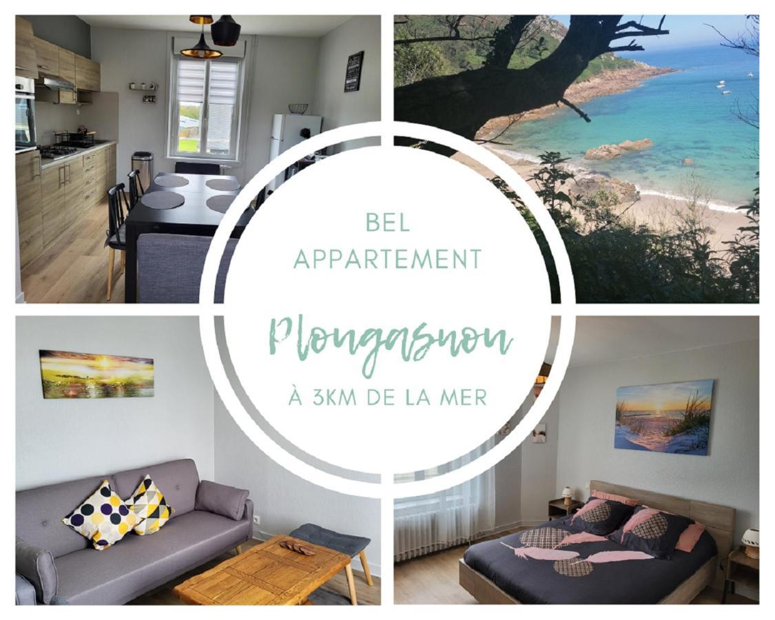 Appartement Paisible En Baie De Morlaix Plougasnou Exteriör bild